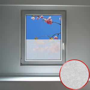 Sichtschutz Fensterfolie 90x200 cm Milchglasfolie...