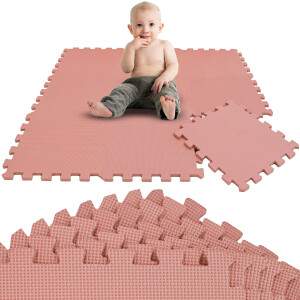 9 Teile Spielmatte Baby Puzzlematte - 30x30 Krabbelmatte...
